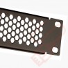 1U Vented Blanking Panel 19" Metal
