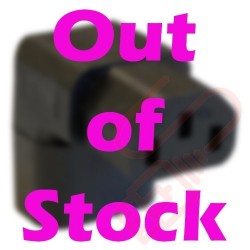 IEC Right Angled C14 Male (Down) to C13 Female Power Adapter