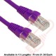 Excel Cat5e Patch Cables RJ45 UTP LSZH Snagless Booted Purple