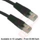 Cat5e Patch Cables Premium RJ45 UTP LSZH Bubble Booted Black