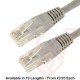 Cat6 Patch Cables RJ45 UTP High Grade PVC Flush Booted Grey