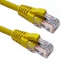 Excel Cat5e Patch Cables RJ45 UTP LSZH Snagless Booted Yellow