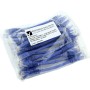 24 Pack of 15cm (6-inch) in Blue - Cat5e High Grade 125MHz 24AWG LSZH Patch Cables for 1U Patching