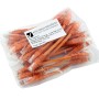 24 Pack of 15cm (6-inch) in Orange - Cat5e High Grade 125MHz 24AWG LSZH Patch Cables for 1U Patching