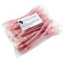 24 Pack of 15cm (6-inch) in Pink - Cat6 High Grade 250MHz 24AWG LSZH Patch Cables for 1U Patching