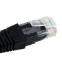 24 Pack of 15cm (6-inch) in Black - Cat6 High Grade 250MHz 24AWG LSZH Patch Cables for 1U Patching