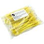 24 Pack of 15cm (6-inch) in Yellow - Cat6 High Grade 250MHz 24AWG LSZH Patch Cables for 1U Patching