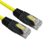 Cat5e Patch Cables Crossover RJ45 UTP PVC Black Yellow