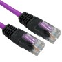 Cat5e Patch Cables Crossover RJ45 UTP PVC Purple
