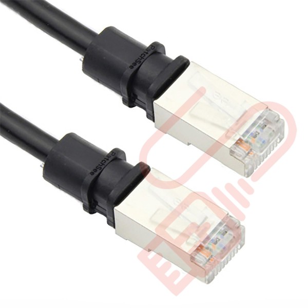 Patchsee Cat5e Patch Cables RJ45 FTP LSZH Black
