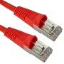 Cat5e Patch Cables Enhanced RJ45 F/UTP PVC Bubble Booted Red