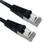 Cat5e Patch Cables Enhanced RJ45 F/UTP PVC Bubble Booted Black