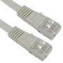 Cat5e Patch Cables Flat RJ45 UTP LSZH Flush Booted Grey