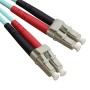 OM3 LC to LC Fibre Patch Cables Multimode Duplex Aqua Blue