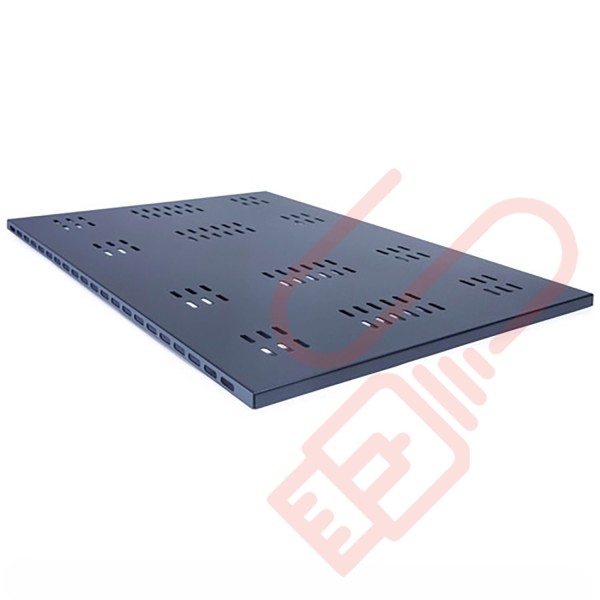 Prism PI Fixed Vented Shelf Black For Data & Server Cabinets