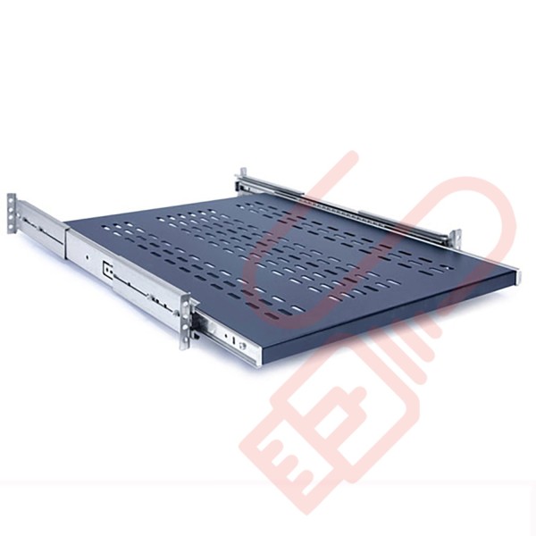 Prism PI Telescopic Shelf Black For Data & Server Cabinets