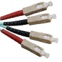 OM3 SC to SC Fibre Patch Cables Multimode Duplex Aqua Blue