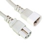 C14 to C15 HOT Condition Power Cables White