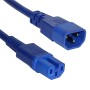 C14 to C15 HOT Condition Power Cables Blue