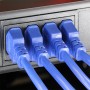 C14 to C15 HOT Condition Power Cables Blue