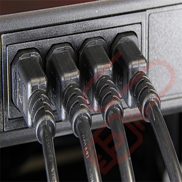 C14 to C15 HOT Condition Power Cables Black