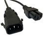 C15 to C14 P-Lock Power Cable Black