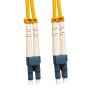 OS2 LC to LC Fibre Patch Cables Singlemode Yellow