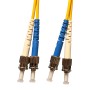 OS2 ST to ST Fibre Patch Cables Singlemode Yellow