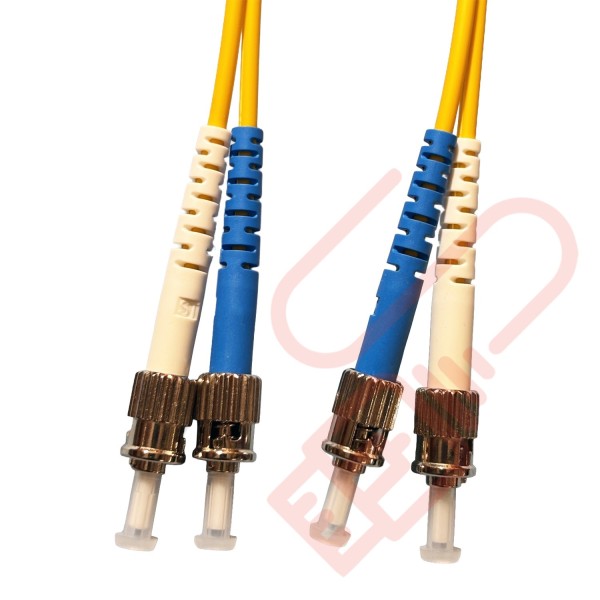 OS2 ST to ST Fibre Patch Cables Singlemode Yellow