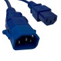C13 to C14 P-Lock Power Cable Blue