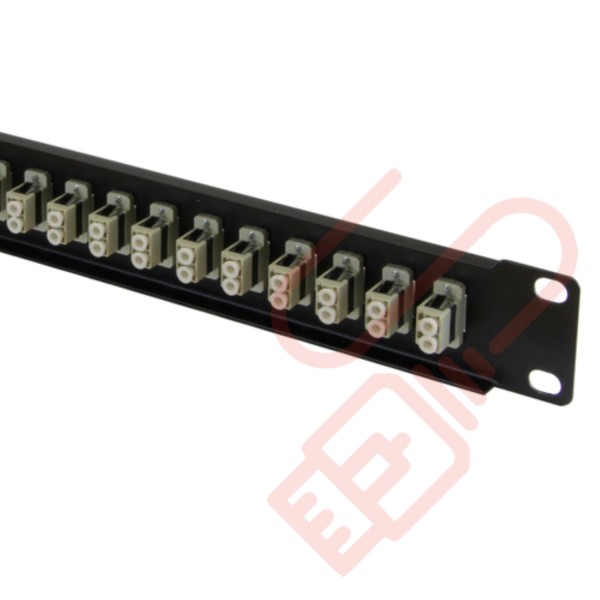 LC Multimode 24 Port 1U Patch Panel
