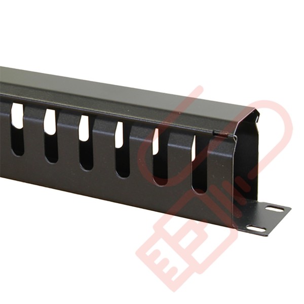 1U Cable Management Metal Dump Panel