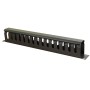 Plastic 1U Cable Management Dump Panel