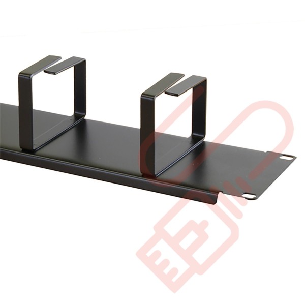 2U 4 Ring Cable Tidy (65mm Rings) Cable Management
