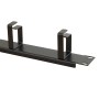 1U 4 Ring Cable Tidy (66mm Rings) Management Bar