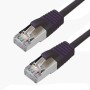 Cat6a Slim U/FTP Small Diameter Snagless Booted Patch Cables Black