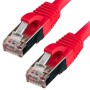 Cat6a Patch Cables RJ45 S/FTP (10G) Premium LSZH Snagless Booted Red