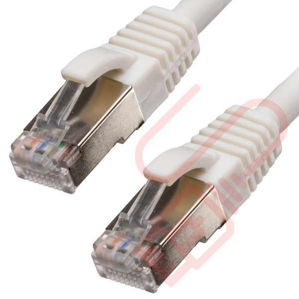 Cat6a Patch Cables RJ45 S/FTP (10G) Premium LSZH Snagless Booted White