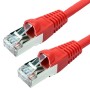 Cat6a Patch Cables RJ45 S/FTP (10G) Premium LSZH Bubble Booted Red