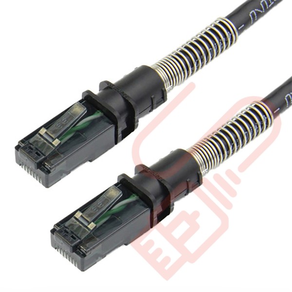 Patchsee Cat6a Patch Cables RJ45 UTP (10G) PVC Flush Booted