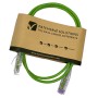 Cat6 Slim U/UTP Small Diameter Snagless Booted Patch Cables Green