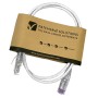 Cat6 Slim U/UTP Small Diameter Snagless Booted Patch Cables White