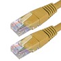 Cat6 Patch Cables RJ45 UTP High Grade PVC Flush Booted Yellow