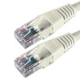 Cat6 Patch Cables RJ45 UTP High Grade PVC Flush Booted White
