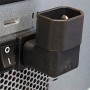 IEC Right Angled C14 Male (Up) to C13 Female Power Adapter