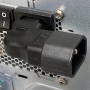 IEC Right Angled C14 Male to C13 Female Power Adapter