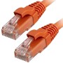 Cat6 Patch Cables RJ45 UTP Premium LSZH Snagless Booted Orange