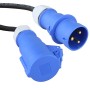32Amp Commando Male to Commando Female Extension Power Cable