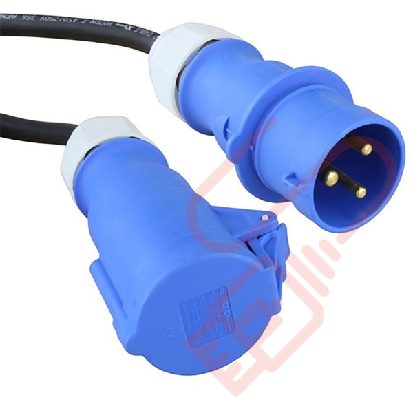 32Amp Commando Male to Commando Female Extension Power Cable