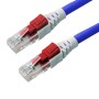 Lockable Cat6 Patch Cables RJ45 UTP LSZH Blue